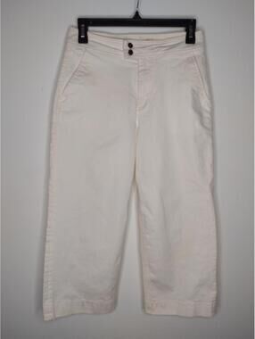 Preloved Boden Women's White/The Camberwell Cropped Jeans Size 4P